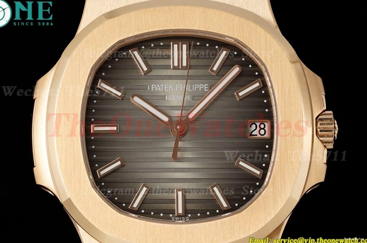 5711 PPF Grey RG Nautilus A330 Dial V6 RG 40mm 0515